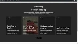 How to create a block to display a card style posts section with hover effect in Gutenberg with CBB