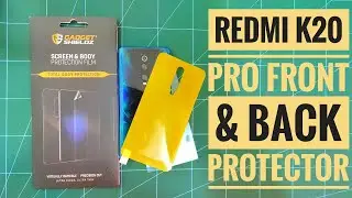 Redmi K20 Pro Best Front & Back Protector | Best Accessories for Redmi K20 Pro
