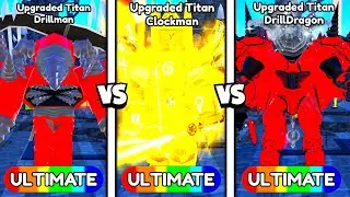 ✨ ДРЕЛЬ vs КЛОК vs ДРАКОН! 😈 ЛУЧШИЙ УЛЬТИМЕЙТ в Toilet Tower Defense!