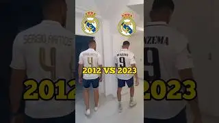 COMPARANDO PLANTILLAS (Real Madrid 2012 vs Real Madrid 2023) 