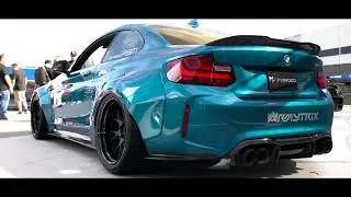 [4K] World's First Wide Body BMW F87 M2 | ARMYTRIX | PSM | MV Forged | SEMA 2017 Customer Spotlight