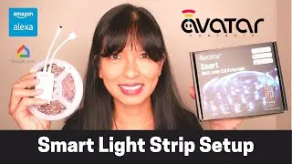 How to Setup Avatar Smart Light Strip (Musical Christmas Tree TOO!)