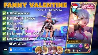 NEW | Script Skin Fanny Valentine No Password | Full Effect And Voice Patch Terbaru