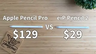 Apple Pencil Pro vs eiP Pencil 2. May the best pencil win!