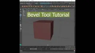 Bevel  tool in maya3D