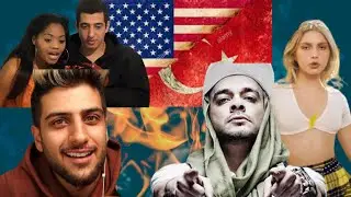 AMERİKALI EŞİME TÜRKÇE ŞARKI TEPKİ 3 !!! (Reynmen, Aleyna Tilki, Ceza)