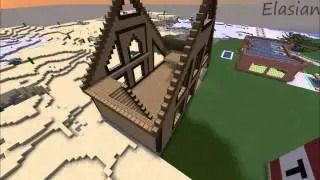 Постройка дома в Minecraft