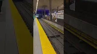 Canada Line Train Arrives with Gusto