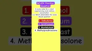 Pharmacology Review: NCLEX Practice Question RN LPN  