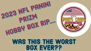 Worst 2023 NFL Panini Prizm Hobby Rip Ever