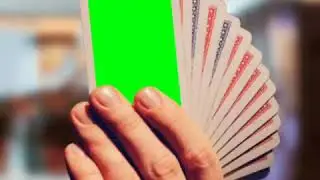green screen business cards