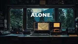 The Mountain LAB [2 Hours ALONE] Dark Ambient Sleep Focus Music | 4K