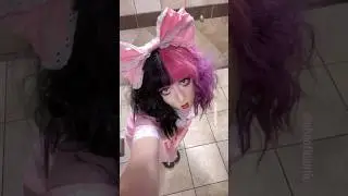 I see things that nobody else sees 👁️ #melaniemartinez #cosplay #makeup #k12 #dollhouse #portals