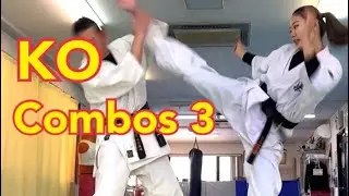 Karate Girl KO combinations 3空手女子 KOコンビネーション③