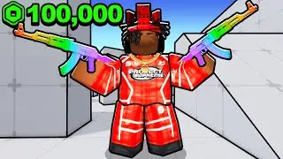 Spending $100,000 For EVERYTHING In Roblox Rivals