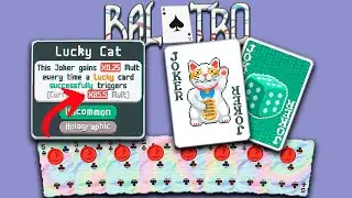 ЭТОТ КОТ ЖМЁТ 85,5 КГ НЕ НАПРЯГАЯСЬ | BALATRO #4