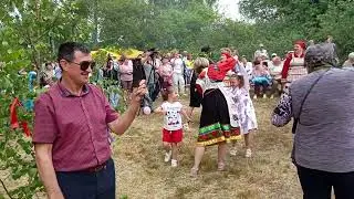 Ансамбль семьи Чепайкиных. На празднике в Борках.