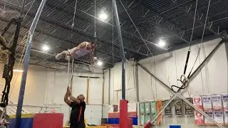 STILL RINGS TRAINING (STRENGTH/ROUTINE PARTS WORK) - AT SPARTAN GYMNASTICS (SEPTEMBER 7, 2023)