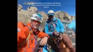 Mt Kenya Rock climbing batian nelion peaks