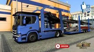 [ETS2 v1.40] NextGen Scania P (Eugene) Car Transport v3.0