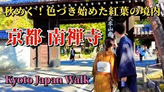11月3日(日祝)【Nanzenji Temple】禅宗寺院の中でも最高位の格式を持つ「南禅寺」。国宝や重要文化財に指定された建造物と豊かな自然が調和する、静謐で美しい空間が境内に広がっています。