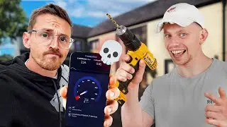 Installing The Worlds Fastest WiFi For Syndicate's NEW House!