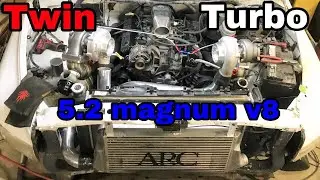 5.2 magnum TURBO intercooler build! Whitie Build ep.5