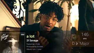21 Savage - A LOT (Clean STUDIO ACAPELLA - solo)