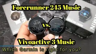 Garmin Forerunner 245 Music vs.  Garmin Vivoactive 3 Music - Which is right for you?
