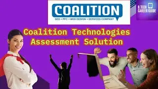 Coalition Technologies Skills Test | Coalition Assessment Solution | Easy Approach| #coalition #job