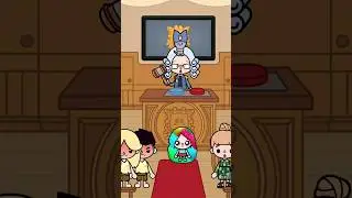 Toca Boca 🍭 Baby girl has candy hair (Part 3) 