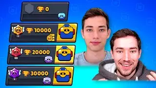 0 AUF 30.000 POKALE🏆 MEINE ENTWICKLUNG in BRAWL STARS! 💪