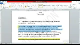 CS101 GDB 1 Solution Fall 2022 | CS101 GDB Solution Fall 2022