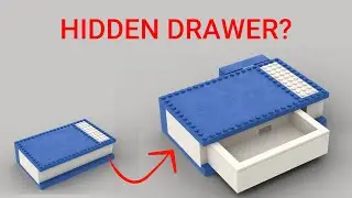 This LEGO Book Has A Hidden Drawer | Full Tutorial