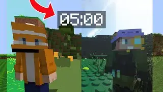Minecraft, but every 5 minutes we change texture packs