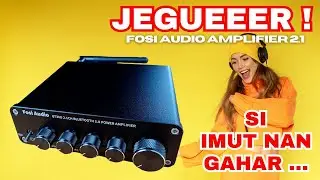 HOREEEG .. SI IMUT NAN GAHAR ! #fosi #fosiaudio #stereosystem #amplifier #subwoofer #speakerhoreg