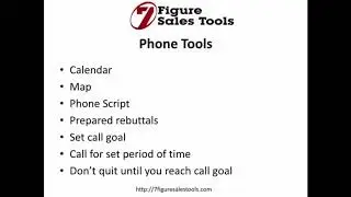 Basic Telephone Sales Skills