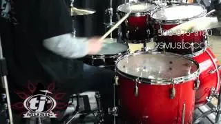 TJ's Music Demos: Pearl Vision VBL 5-Piece Drum Kit in 
