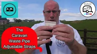 The Caravan Waste Pipe Adjustable Straps (Made By Lost Weekends)