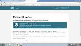 Gravatar.com Setup