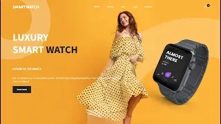 GSAP Product Landing Page Transition Animation 
