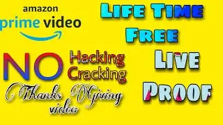 Amazon Prime Video Free For All|Thanks Giving Video|DC ROHAN| trending