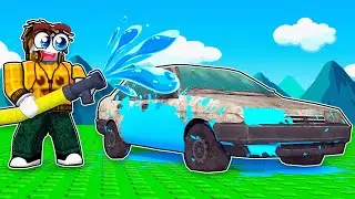 TEMPAT CUCI MOBIL TERBERSIH DI DUNIA! - Roblox My Car Wash