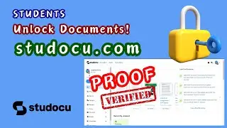 How to Legally Unlock Studocu Documents 2024 | Best Method