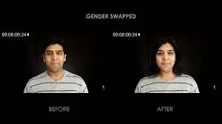 Deepfake Gender Swap Experiment | FaceApp + EbSynth + After Effects | Before/After
