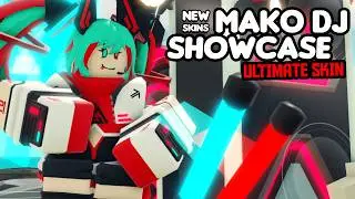 NEW MAKO DJ (749 Robux….) SKIN SHOWCASE! | Tower Defense Simulator (Roblox)