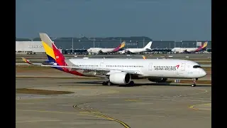 ASIANA AIRLINES AIRBUS A350-900 FLIGHT OZ 203 - LOS ANGELES, CALIFORNIA 🇺🇸 TO SEOUL, SOUTH KOREA 🇰🇷