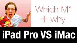 M1 iPad Pro vs 24 inch iMac 