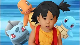 Lily Picks Her Starter Pokémon #pokemon