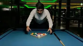 8 Ball Pool - Testando o controle da bola branca pelo caminho maís difícil.[ O ENSINADOR]